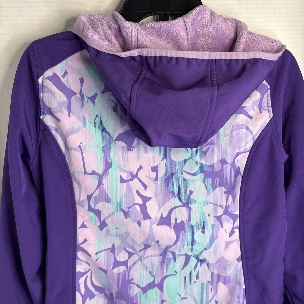 Free Country Girl's Freecycle Butterpile Lined Water Resistant Softshell Jacket